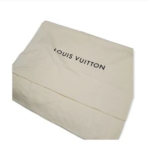 Authentic Louis Vuitton large dustbag